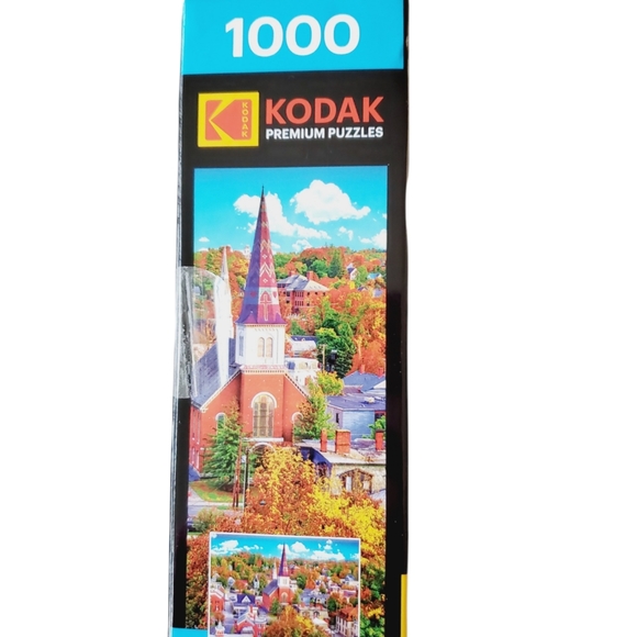 NEW 1000 Piece Kodak "Montpelier, Vermont Townscape" Jigsaw Puzzle - Picture 2 of 3